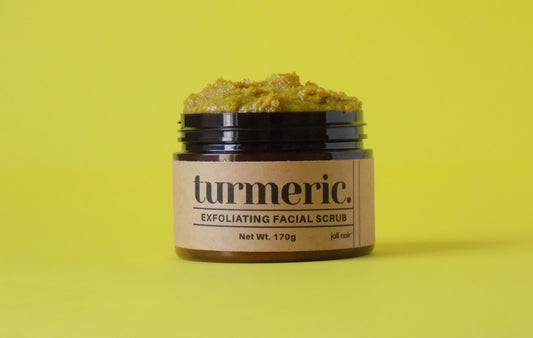 Turmeric Face Scrub - Joli Noir Cosmetics